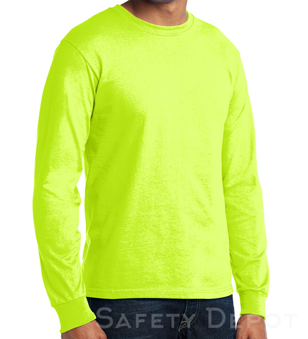 USA100:S Long Sleeve Tee Shirt-Safety Depot